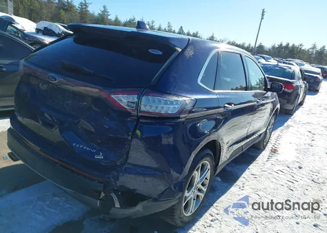 2016 Ford Edge Titanium z USA, uszkodzony, nr VIN 2FMPK4K88GBB31927